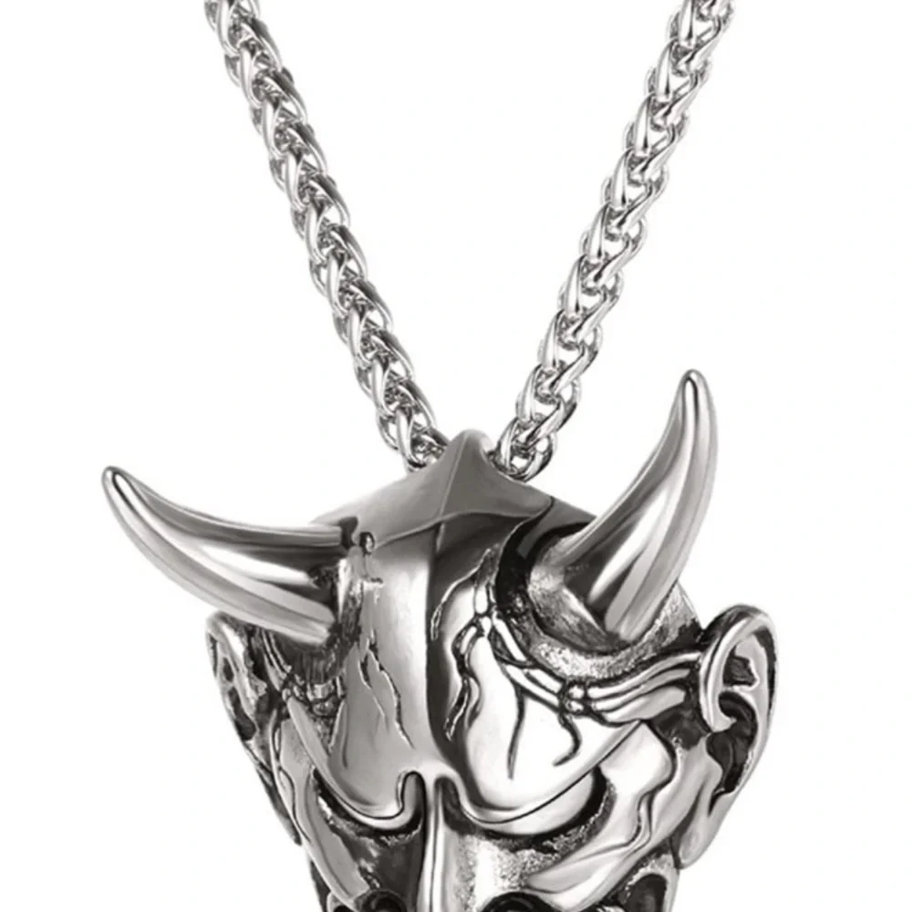 Punk Demon Stainless Steel Necklace MEN